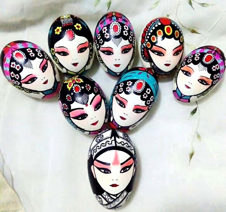 非遗传承-蛋壳画-费县赵梅