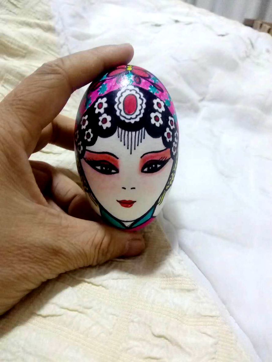 非遗传承-蛋壳画-费县赵梅
